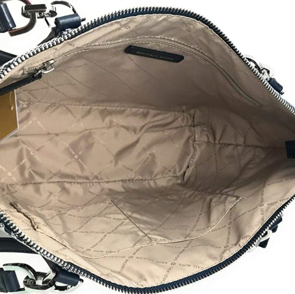 Michael Kors Bedford LG EW TZ Tote Blue - Picture 3 of 7